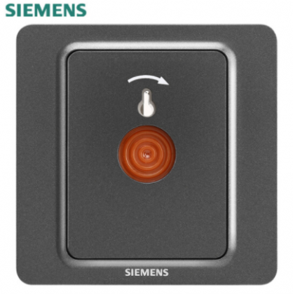 西门子（SIEMENS） 西门子开关插座 映彩系列灯墨黑色开关产品 报警开关