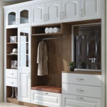 桔家衣柜全屋定制-简欧风格：模压板系列之西雅图3