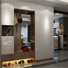 桔家衣柜全屋定制--现代简约：西曼烤漆系列