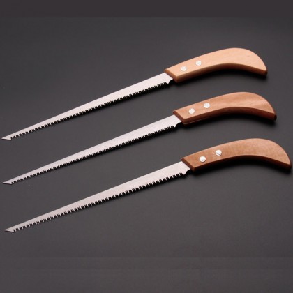 鸡尾锯手板锯手工锯墙板锯木工锯泡沫砖锯子小手锯