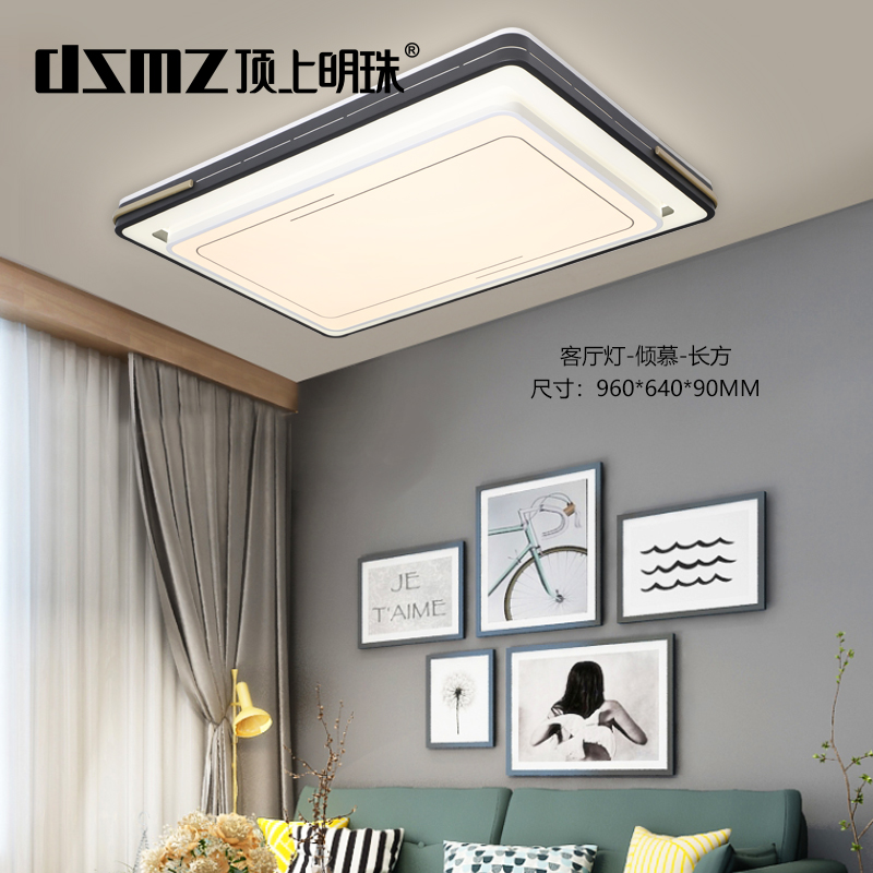 DSMZ顶上明珠照明 现代灯系列  倾慕 -长方   灯具  灯饰  灯光  软装灯光设计