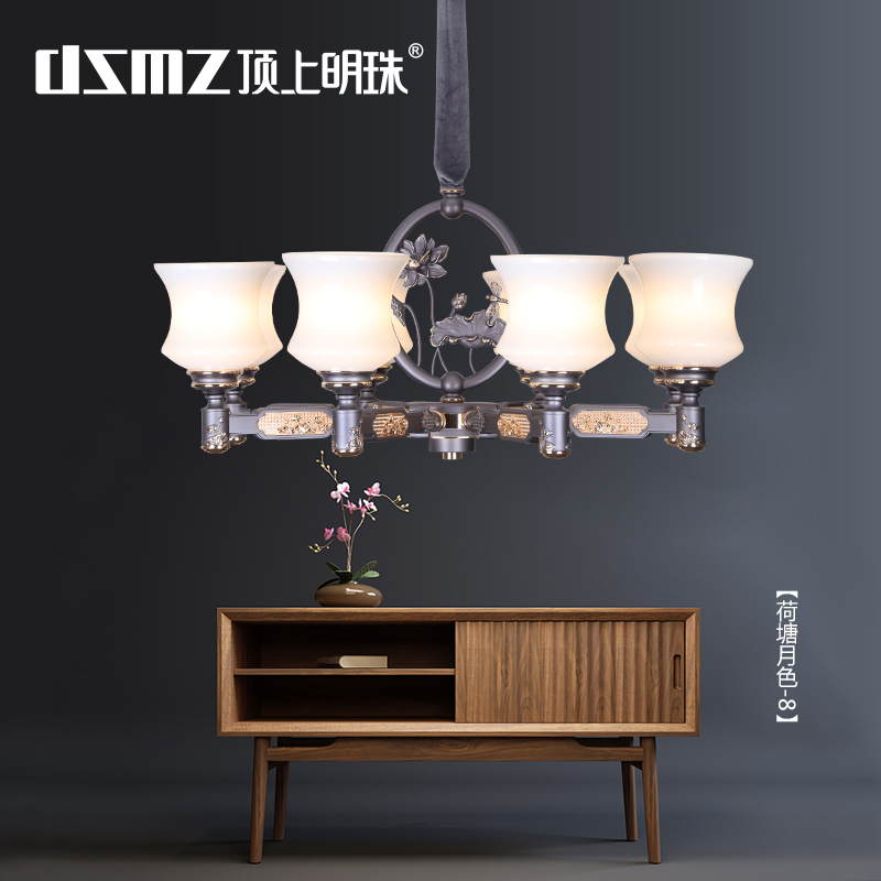 DSMZ顶上明珠 荷塘月色-8    灯具  灯饰  照明  灯光  软装灯光设计