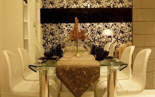 128㎡现代简约装修设计风格-效果图