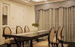 136㎡美式风格装修设计风格-效果图