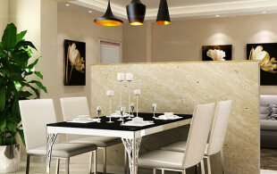 120平现代艺术家居-完工效果图