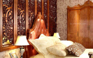 139平米大户型原生态家装-完工效果图