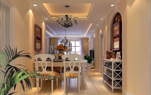 中式现代-完工效果图