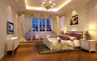 新古典风格装修-完工效果图