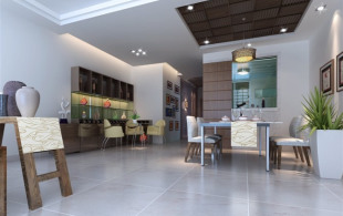 中式风格居室-完工效果图