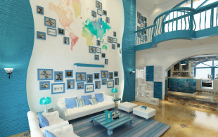 地中海风格-完工效果图