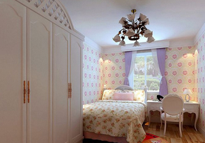 118平三居室欧式田园风格装修-完工效果
