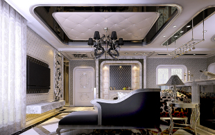 锦绿新城149平打造 现代奢华风-锦绿新城149平打造 现代奢华风