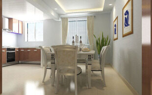 闵行复式后现代风格家装案例-效果