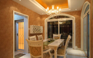 低调奢华风格室内装修案例-效果