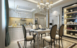 12万打造200㎡跃层时尚流行简欧风-效果