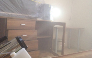 某写字楼办公室治理-施工现场图