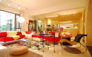 浦江华侨城混搭装修效果图-浦江华侨城混搭装修效果图