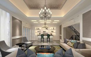 杨浦中建府邸联排别墅装修设计-设计效果图