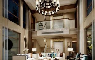 春江美庐挑空别墅-效果图