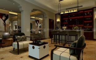 览海高尔夫616平别墅装修设计-效果图