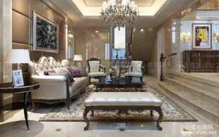 嘉怡别墅装修欧式风格设计-效果图