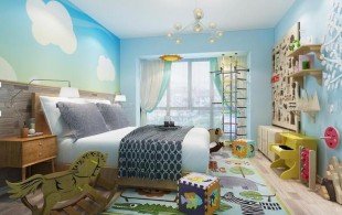 春江美庐别墅装修现代风格设计-效果图