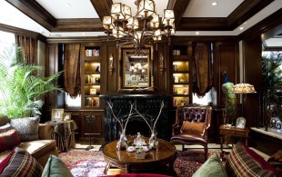 湖山在望花园别墅美式完工时间-完工实景