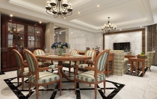 太阳都市花园三房装修设计-效果图