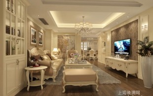 瑞金南苑196㎡复式欧式装修-效果图