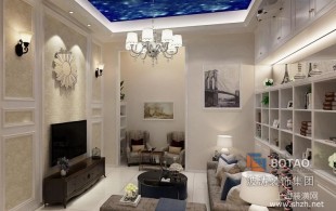 安贝儿花园联排别墅欧式装修-完工效果图