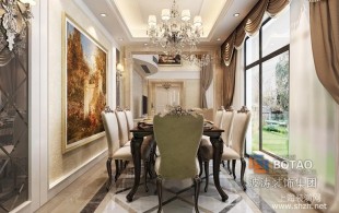 别墅设计欧式风格-完工效果图