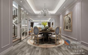 万科白马花园欧式装修案例-完工效果图