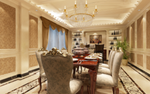 欧式古典装修效果图-完工效果图