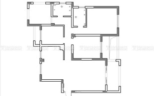 黄浦君庭-完工效果图，方案