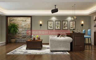 颐景园美式联排-效果图