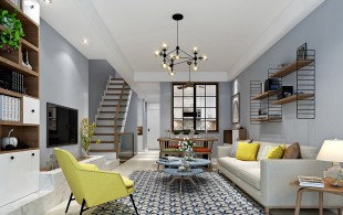 水云间下叠北欧风格-实景图