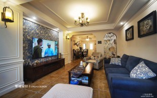 大江苑公寓美式风格-实景图