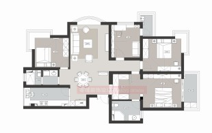 丁香花园现代美式毕业照-实景图