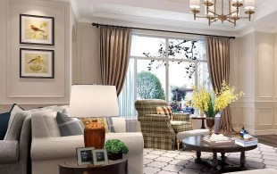 西林花园独栋别墅现代美式-实景图