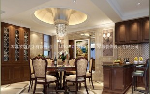 月亮河别墅【简欧风格】-效果图