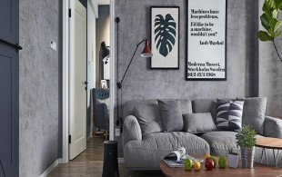 余空灰白-完工效果图