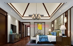 晒案例 ? 颐景园新中式风格  设计2017-效果