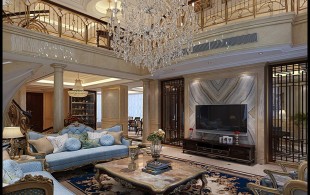 绍兴馥园别墅案例欣赏-完工效果图