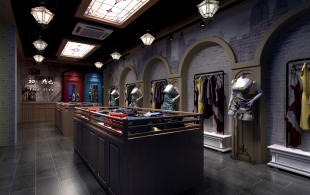 城隍庙旗袍店-效果图