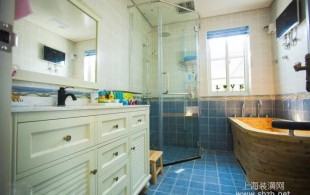 100m2现代欧式 浪漫色调 独特造型-完工