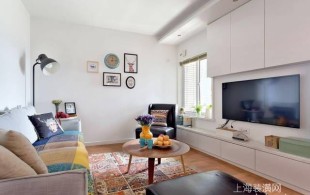 90平舒适清爽 让人感到温馨的家-完工