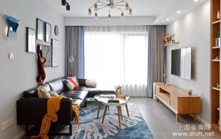 95平米现代北欧-完工