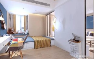 90㎡现代简约两居室-完工效果图