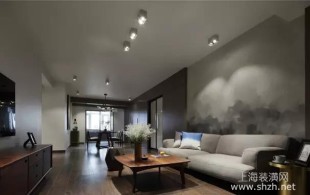 125㎡现代简约风格三居室-完工效果图