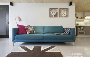 60平米翻新北欧风公寓-完工效果图